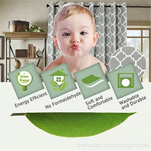 Sliding Glass Door -Grommet Top Patio Door Curtain